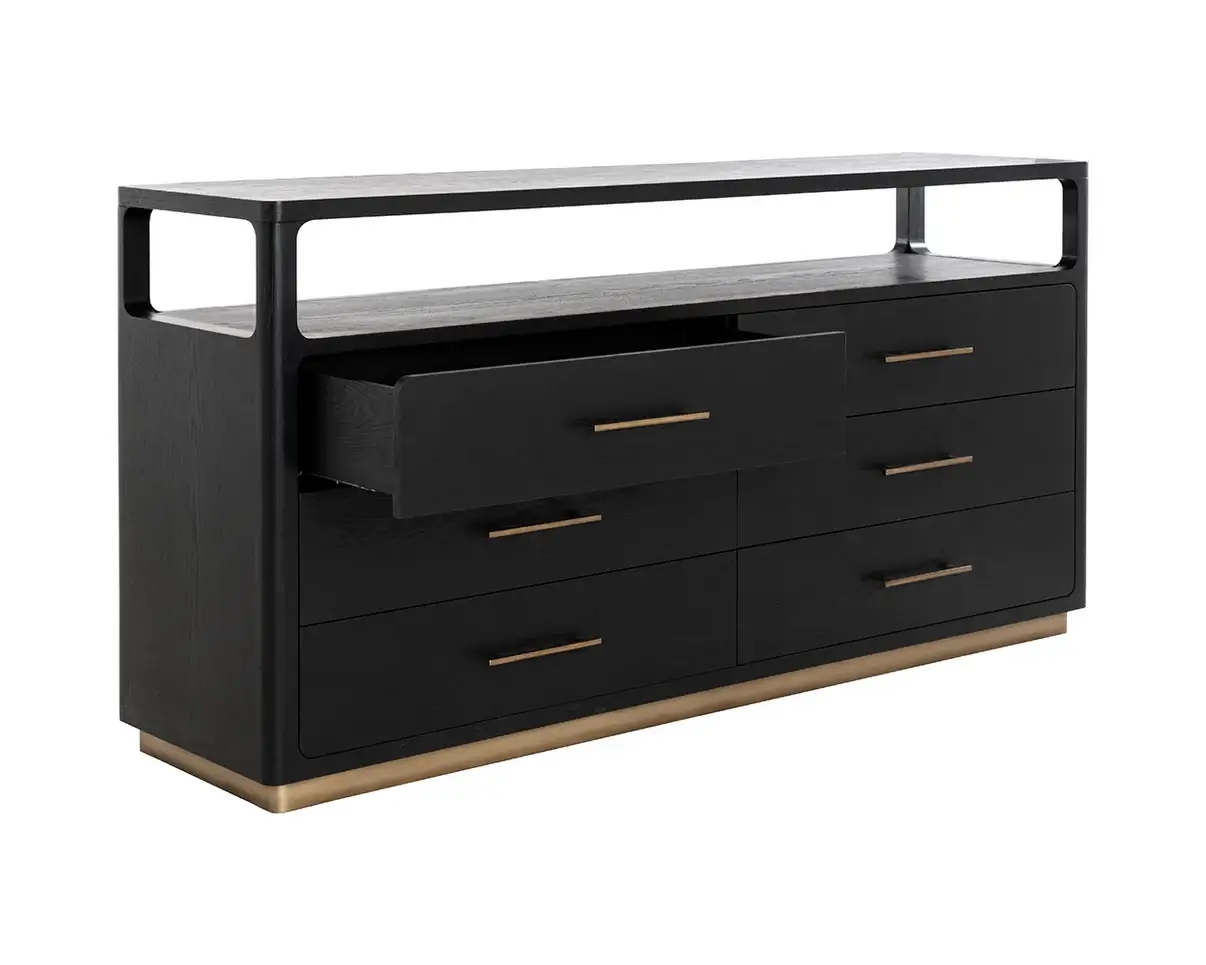 SUNPAN DANETTE DRESSER BLACK 111771 north york
