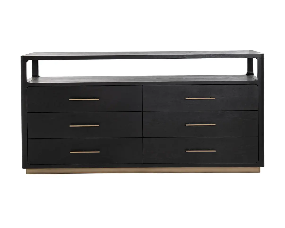 SUNPAN DANETTE DRESSER BLACK 111771 north york