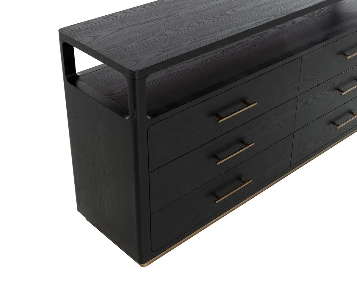SUNPAN DANETTE DRESSER BLACK 111771 north york
