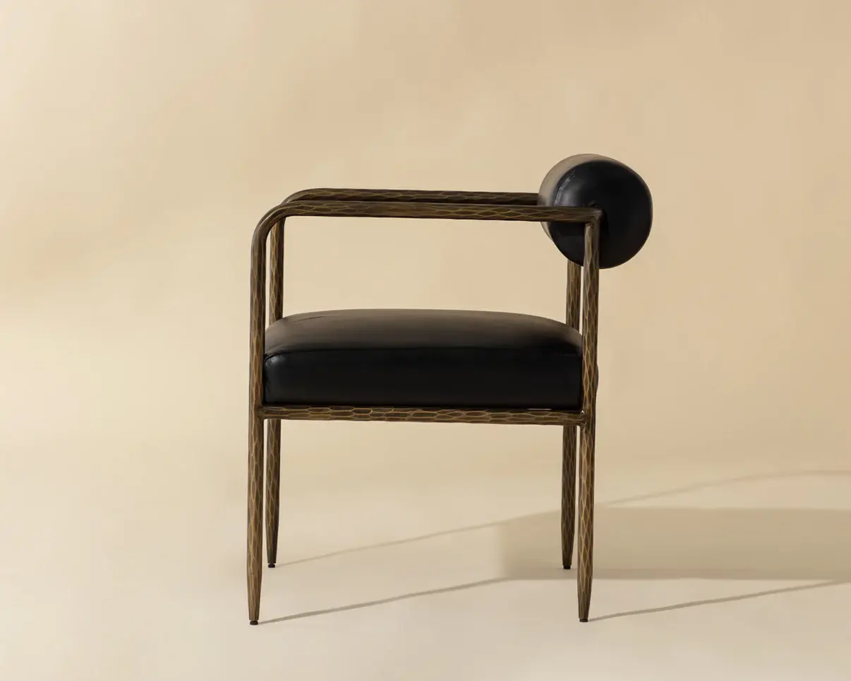 SUNPAN AJANI DINING ARMCHAIR CHARCOAL BLACK 111805 mississauga