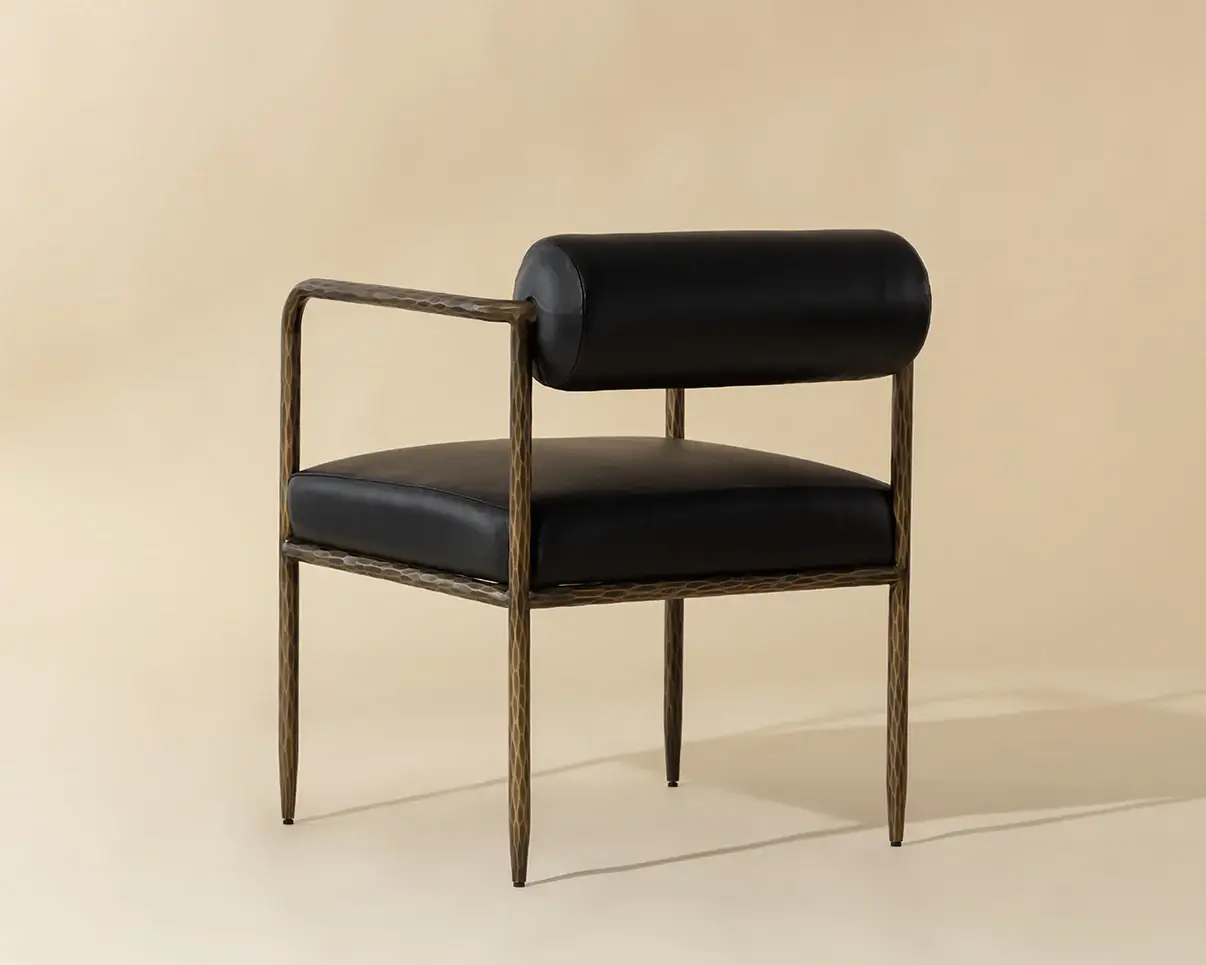 SUNPAN AJANI DINING ARMCHAIR CHARCOAL BLACK 111805 mississauga