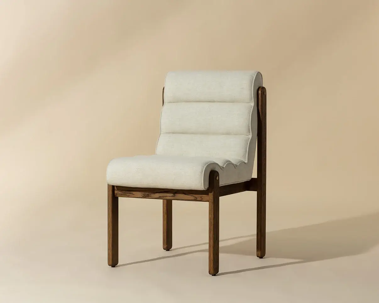 SUNPAN BERTIE DINING CHAIR - GERALT LINEN 111953 port perry