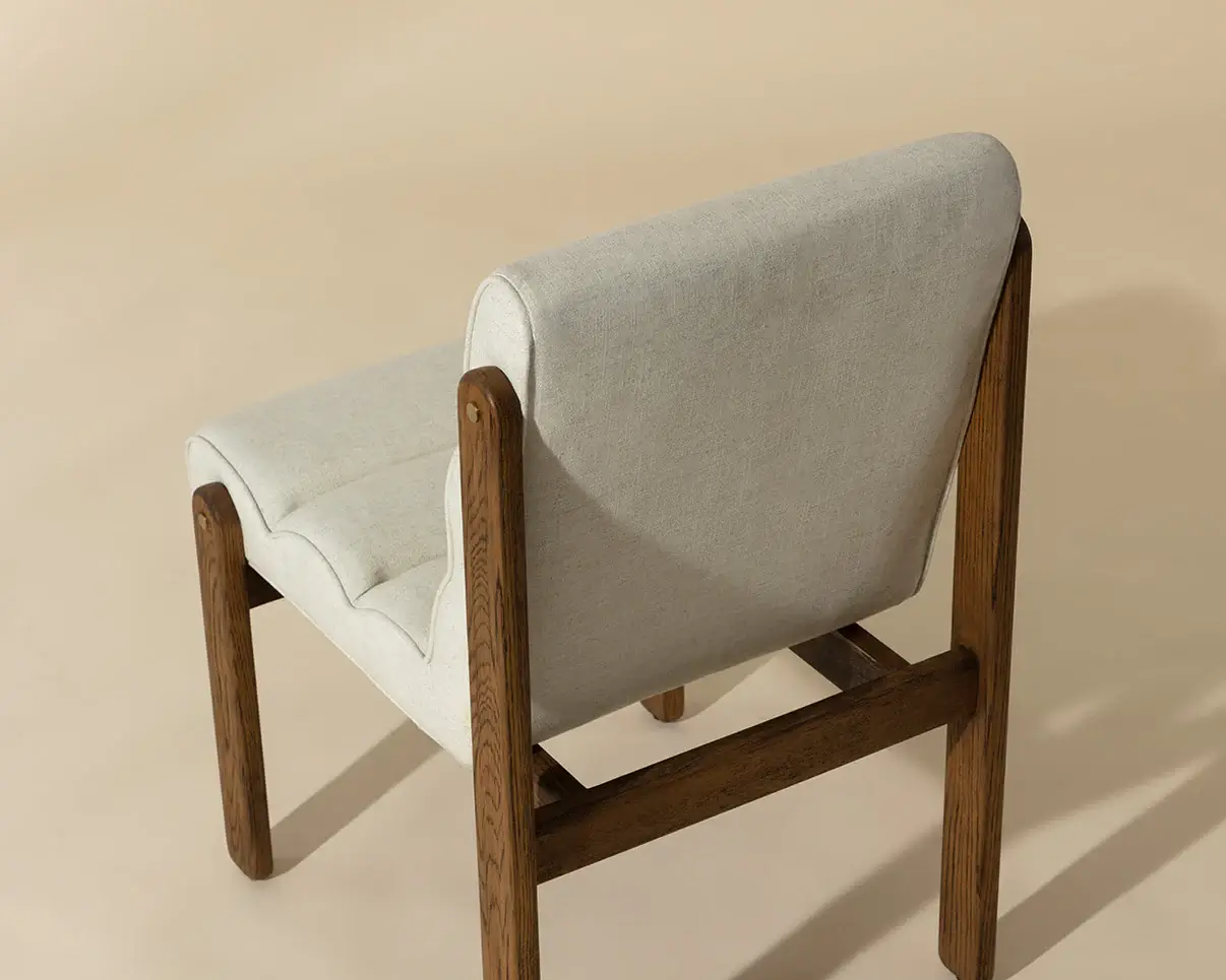 SUNPAN BERTIE DINING CHAIR - GERALT LINEN 111953 port perry
