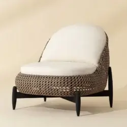 SUNPAN CARILO LOUNGE CHAIR - STINSON CREAM 112115 vancouver