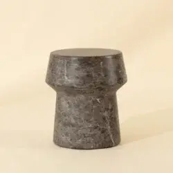 SUNPAN BRIE END TABLE - MARBLE LOOK - DARK EMPERADOR 112719 montreal