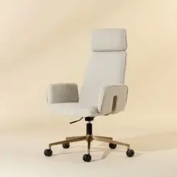 SUNPAN KALEV OFFICE CHAIR - CHACHA CREAM 110264 niagara