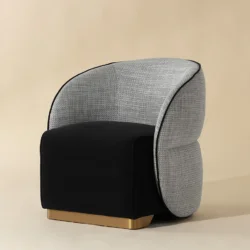 SUNPAN FATINA LOUNGE CHAIR -VERA WHITE PEPPER 111363 markham