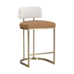 SUNPAN LARISSA COUNTER STOOL NAPA COGNAC 111647 winnipeg