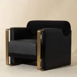 SUNPAN EDGAR LOUNGE CHAIR - BRAVO BLACK 112022 edmonton