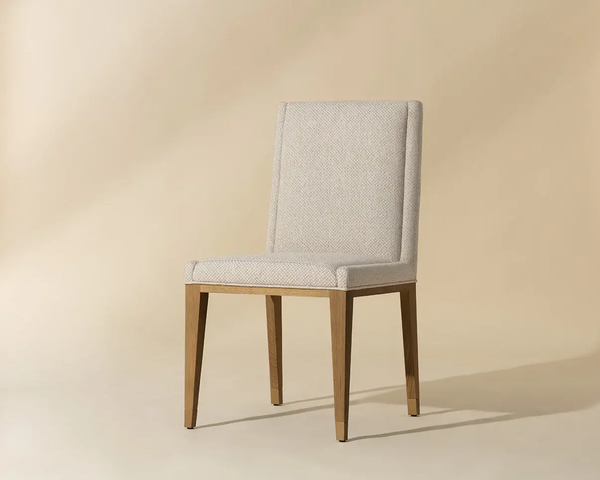 SUNPAN KALLA DINING CHAIR - MONUMENT OATMEAL 112046 godridge