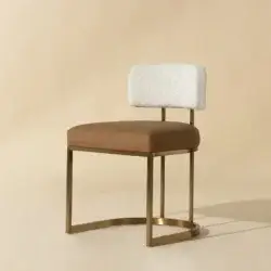 SUNPAN LARISSA DINING CHAIR - NAPA COGNAC 112100 caledon