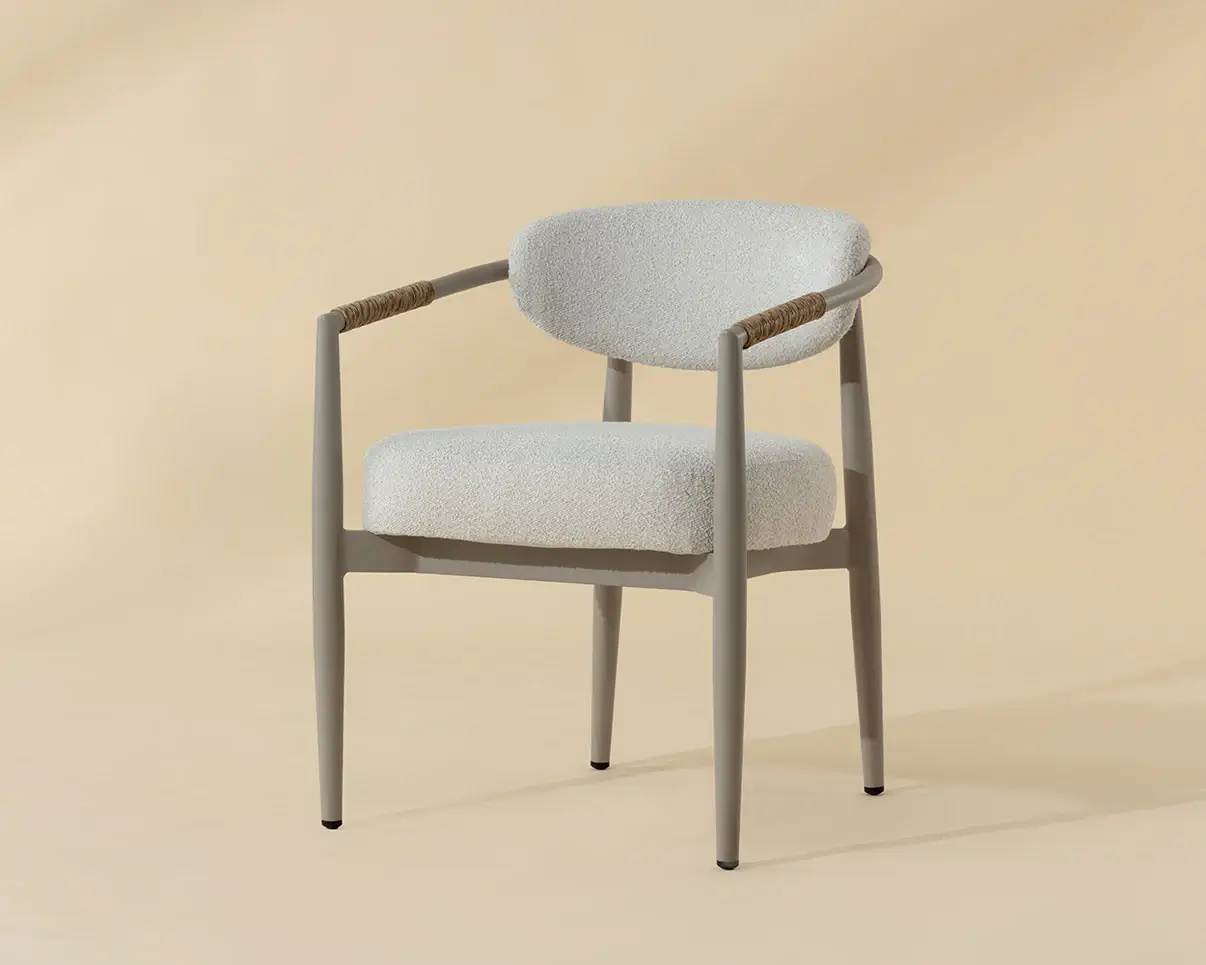 SUNPAN MARITA DINING ARMCHAIR - GREIGE - LOUIS CREAM 112102 mississauga