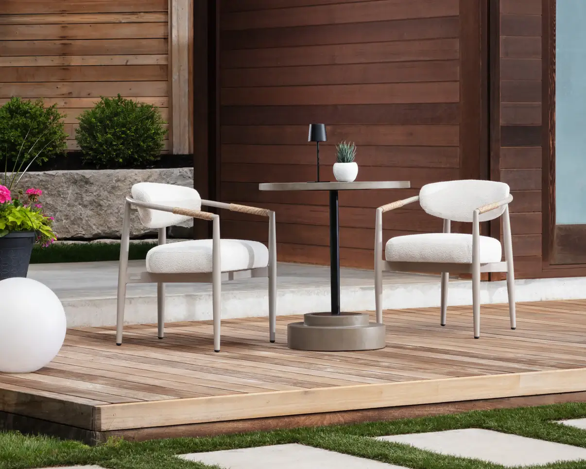 SUNPAN MARITA DINING ARMCHAIR - GREIGE - LOUIS CREAM 112102 mississauga