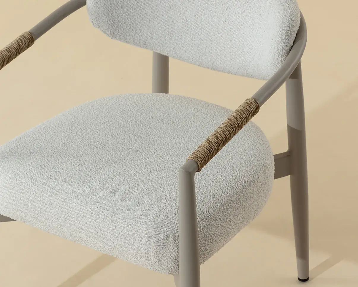 SUNPAN MARITA DINING ARMCHAIR - GREIGE - LOUIS CREAM 112102 mississauga