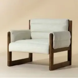 SUNPAN FERGUSON LOUNGE CHAIR - GERALT LINEN 112106 godridge