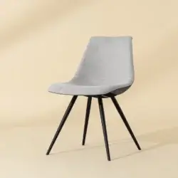 SUNPAN LIPA DINING CHAIR - BLACK- BELFAST HEATHER GREY 112263 belleville