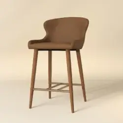 SUNPAN EVORA COUNTER STOOL - MILLIKEN COGNAC 112404 caledon