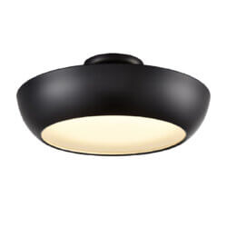 DVI LIGHTING ANTARES 16 " SEMI-FLUSH MOUNT EBONY DVP0612EB-VICE montreal