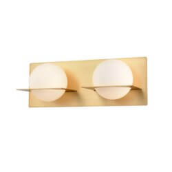 DVI LIGHTING IO 2 LIGHT VANITY VENETIAN BRASS DVP0922VBR-OP edmonton