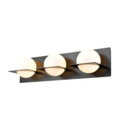 DVI LIGHTING IO 3 LIGHT VANITY EBONY DVP0943EB-OP kelowna