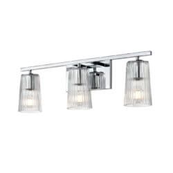DVI LIGHTING LASALLE 3 LT VANITY CHROME DVP11343CH-RI halifax
