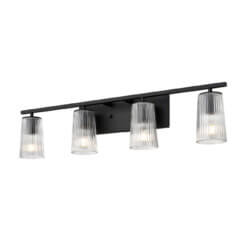 DVI LIGHTING LASALLE 4 LT VANITY EBONY DVP11344EB-RI kelowna