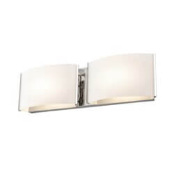 DVI LIGHTING VANGUARD 2 SCONCE CHROME DVP1796CH-OP