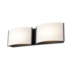 DVI LIGHTING VANGUARD 2 SCONCE EBONY DVP1796EB-OP kitchener