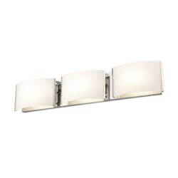 DVI LIGHTING VANGUARD 3 LED SCONCE CHROME DVP1797CH-OP port perry