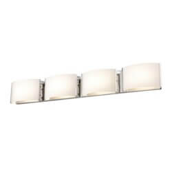 DVI LIGHTING VANGUARD 4 LED SCONCE CHROME DVP1798CH-OP belleville
