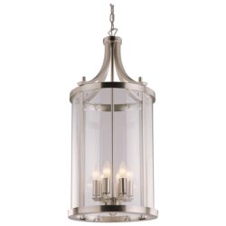 DVI LIGHTING NIAGARA 6 LIGHT FOYER SATIN NICKEL DVP4411SN port elgin