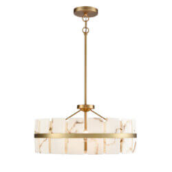 DVI LIGHTING LUNA PENDANT BRASS DVP5206BR-BFA halifax