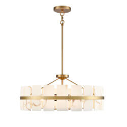 DVI LIGHTING LUNA PENDANT BRASS DVP5208BR-BFA winnipeg