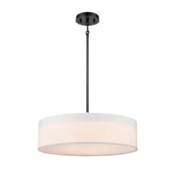 DVI LIGHTING MILAN 3 LT PENDANT EBONY DVP5305EB-SW caledon