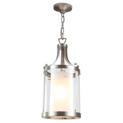 DVI LIGHTING ESSEX PENDANT BUFFED NICKEL DVP9010BN-OP sarnia