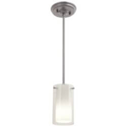 DVI LIGHTING ESSEX MINI PENDANT BUFFED NICKEL DVP9019BN-OP london