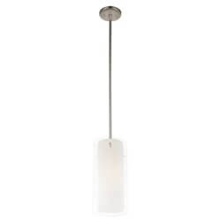 DVI LIGHTING ESSEX MINI PENDANT BUFFED NICKEL DVP9021BN-OP brockville
