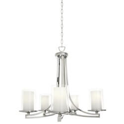 DVI LIGHTING ESSEX 5 LT CHANDELIER CHROME DVP9025CH-OP kingston