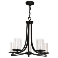 DVI LIGHTING ESSEX 5 LT CHANDELIER GRAPHITE DVP9025GR-OP gatineau