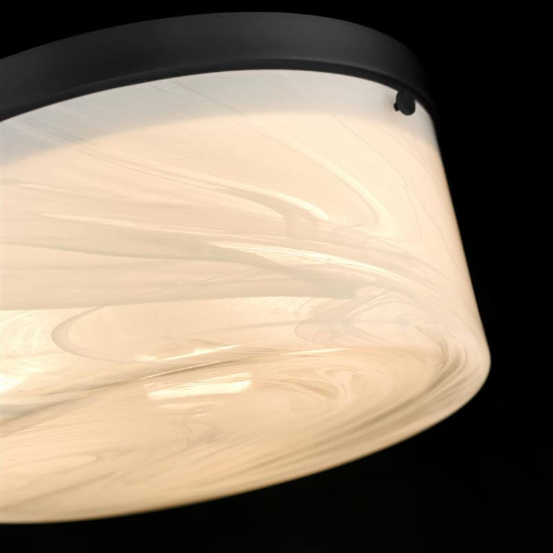 DVI LIGHTING BESSEMER 12" FLUSH MOUNT EBONY DVP32128EB-MS perth