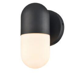 DVI LIGHTING CAPSULE OUTDOOR SCONCE DVP13771BK-OP perth
