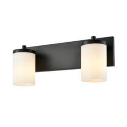 DVI LIGHTING RIVERVIEW 2 LT VANITY EBONY DVP14022EB-OP newmarket