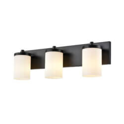 DVI LIGHTING RIVERVIEW 3 LT VANITY EBONY DVP14043EB-OP niagara