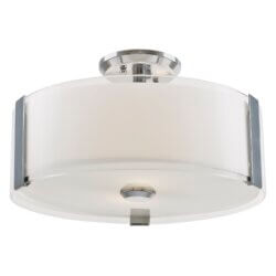 DVI LIGHTING ZURICH SMALL 3 LT SEMI-FLUSH MOUNT CHROME DVP14511CH-SSOP monton