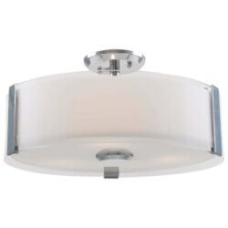 DVI LIGHTING ZURICH 3 LT SEMI-FLUSH MOUNT CHROME DVP14512CH-SSOP vancouver