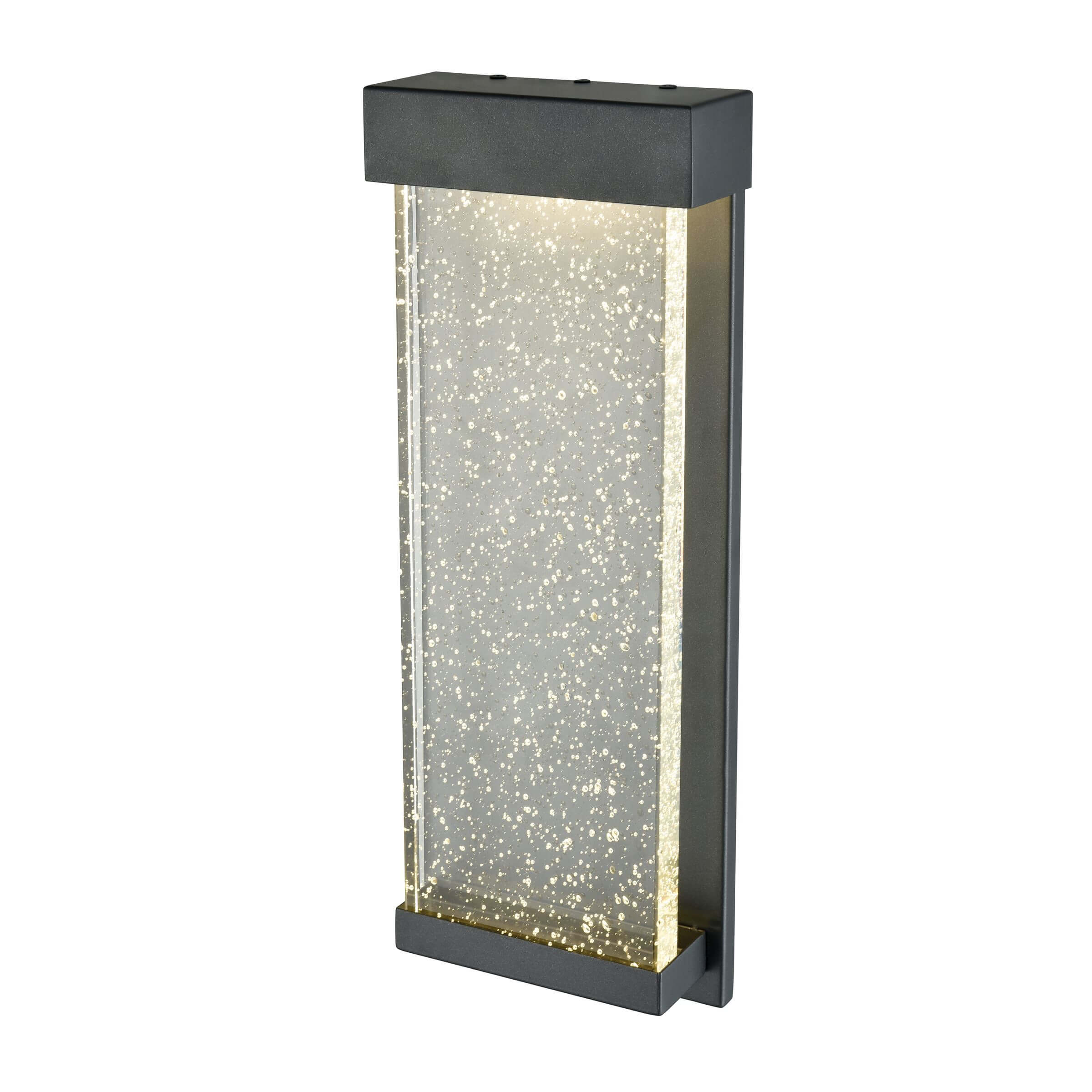 DVI LIGHTING NIEUPORT LED MEDIUM SCONCE OUTDOOR DVP23973BK-SDY stoney creek