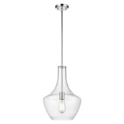 DVI LIGHTING ST. JULIAN 12" PENDANT CHROME DVP25810CH-CL perth