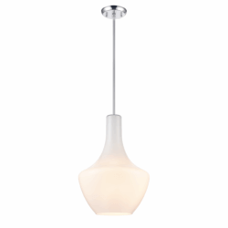 DVI LIGHTING ST. JULIAN 12" PENDANT CHROME DVP25810CH-TO halifax