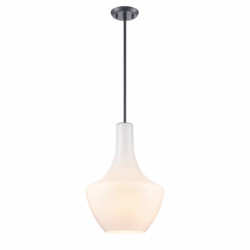 DVI LIGHTING ST. JULIAN 12" PENDANT GRAPHITE DVP25810GR-TO monton