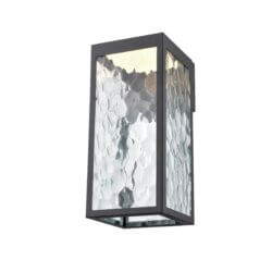 DVI LIGHTING BISHOP LED OUTDOOR 15" SCONCE DVP26972BK-HNC vaughan
